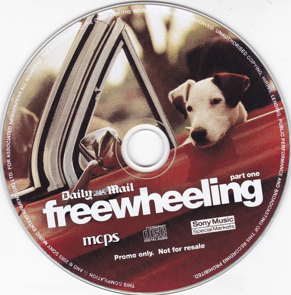 FREEWHEELING Part One ( DAILY MAIL Newspaper 20 Track CD ) - Bild 3 von 3