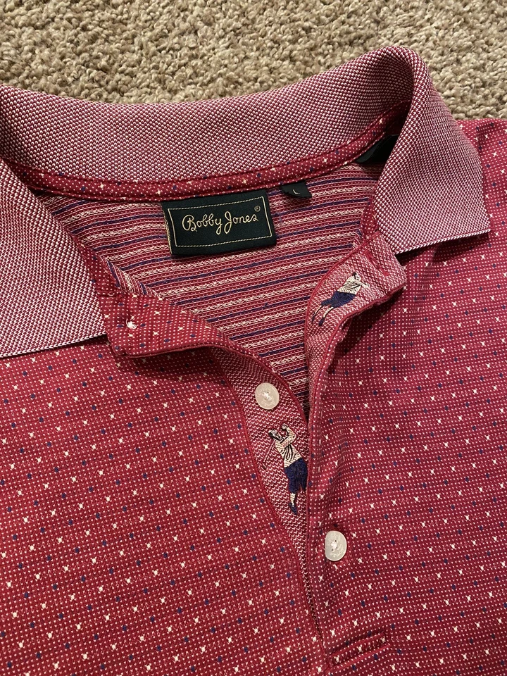 Camisetas polo de golf vintage Pebble Beach Lone Cypress & Bobby Jones talla grande paquete Foto 2 de 4