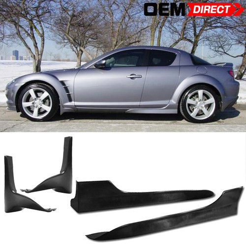 For 0410 Mazda Rx8 Rx8 OE Style PU Front Mud Flaps Splash Guards