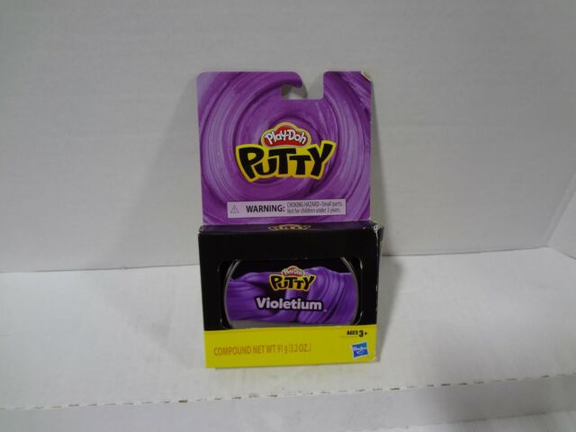 Play-Doh Putty Violetium 3.2-ounce Single Tin Purple RARE FS for sale online