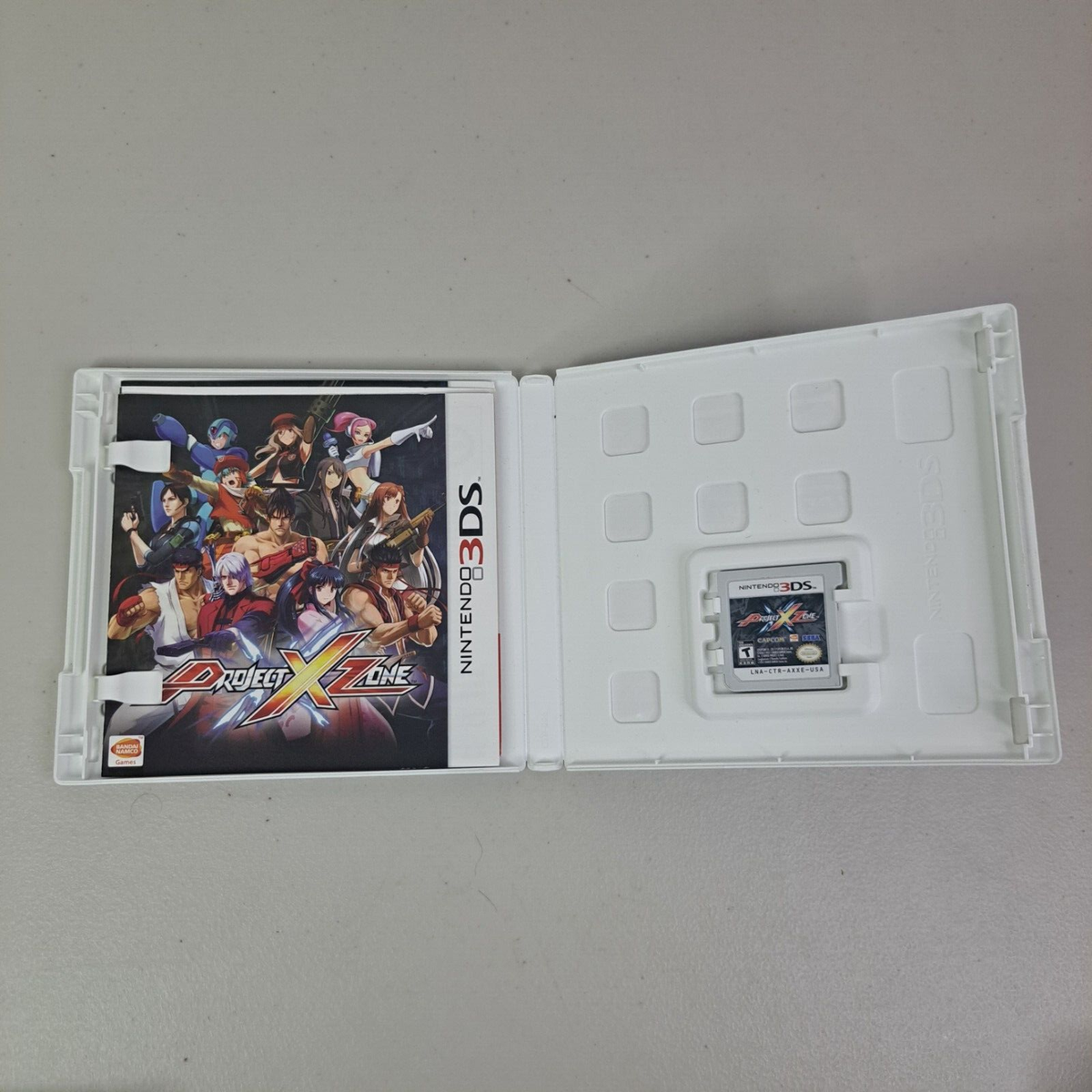 Project X Zone Nintendo 3DS CIB Complete W Manual Capcom Namco