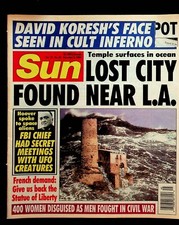 Sun News Tabloid November 8 1994 Lost City Found Near LA
