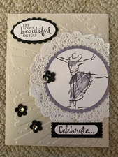 Beautiful you Birthday Friendship celebrate card kit of 10 made w/ Stampin' Up!