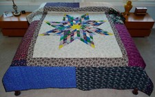 Lone Star Amish Quilt for Sale