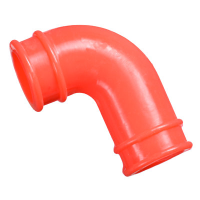 Silikon Luftfilteradapter lang rot partCore 240027