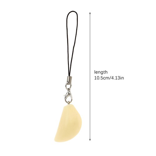 Fashion Simulation Garlic Phone Lanyard Creative Mobile Phone Chain Keycord - Zdjęcie 3 z 12