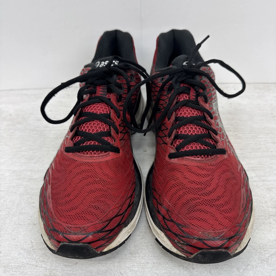 Asics Gel-Nimbus 18 Fluidfit Red And Black Sneaker Herren Größe EU 48 (R6) - Bild 2 von 4