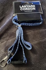 Lanyard/Cordon Neck Strap - Blue Plaid