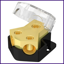 12V Power Distribution Block 2 Way Ground Distribution Block 0 2 4 Gauge