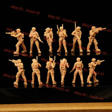 3D Printing 1/72 British Special Air Service 6 Person Unpainted
