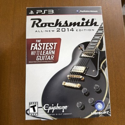 ROCKSMITH 2014 FOR PLAYSTATION 3 WITH CABLE, FACTORY SEALED
