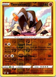 Terrakion 092/185 Vivid Voltage Reverse Holo