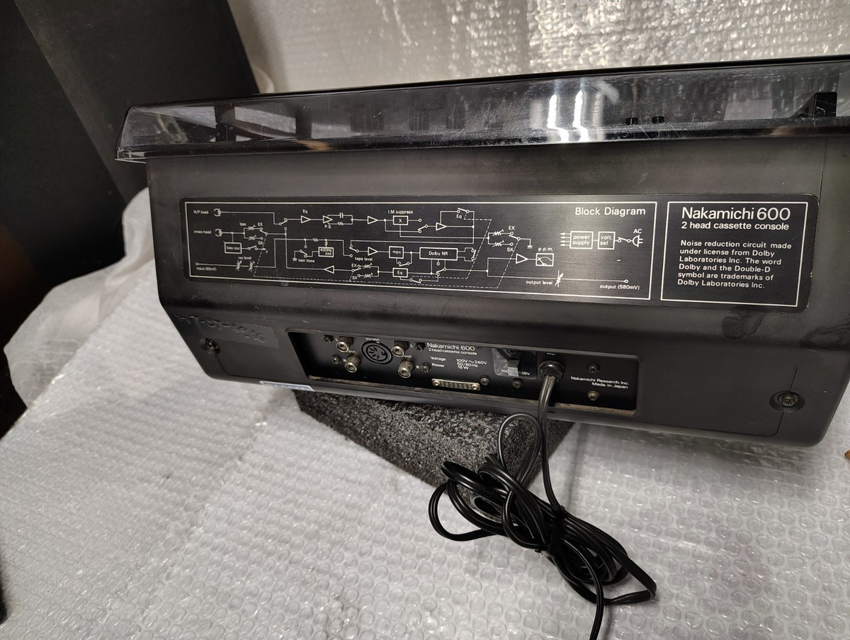 Nakamichi 600 cassette deck | eBay