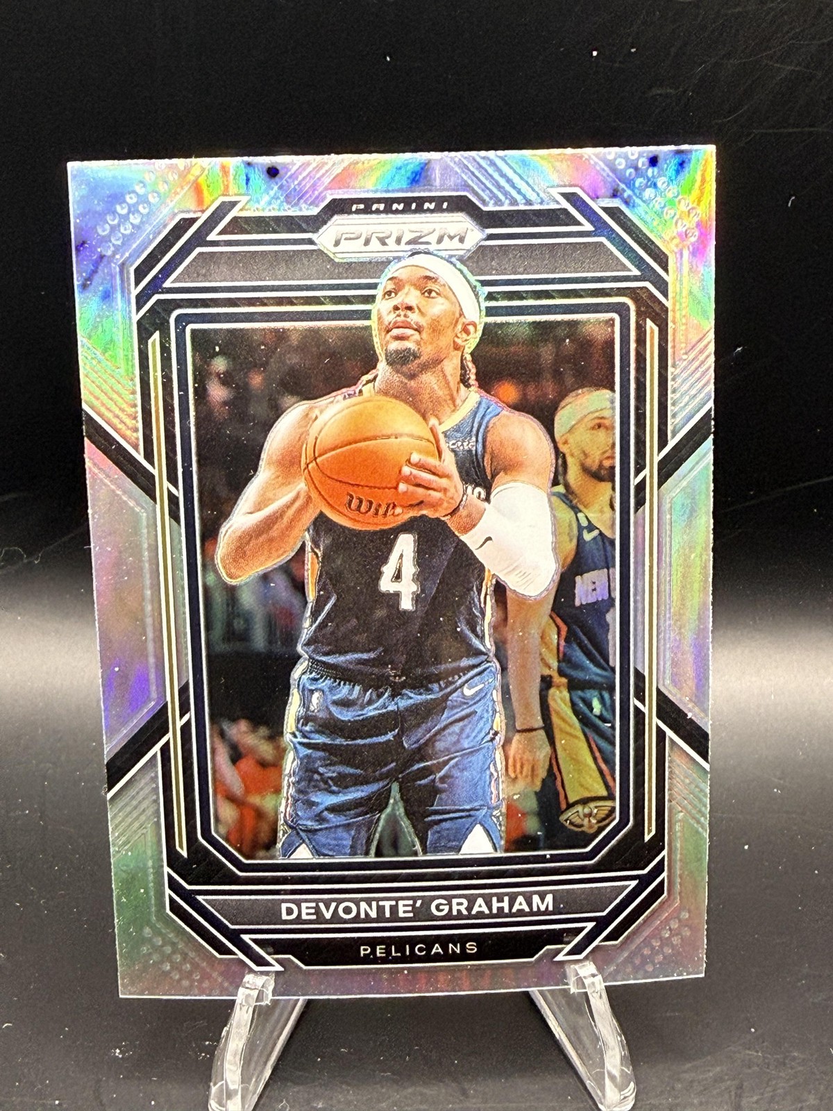 2022-23 Panini Prizm #218 Devonte' Graham Prizms Silver