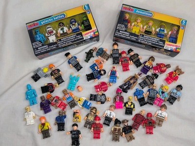 Make It Blocks Block Tech Multiple line Compatible Mini Figures Lot of 50