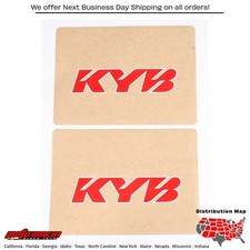 D-COR UPPER FORK DECAL KYB RED 40-80-123 fitment in desc