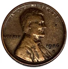 1926-D Lincoln Wheat Cent Penny XF Extra Fine Denver Mint Original Coin - 1601