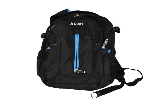 Alcon Black 15" Backpack Laptop Compartment Water Bottle Pocket Mens Polyester