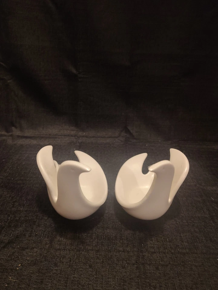 2 件 Jonathan Adler Partylite 白色鸽子小蜡烛烛台小饰品盘 — 第 4/4 张图片