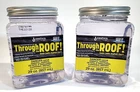 Lot of 2 Sashco 14003 Through the Roof Sealant Clear 6012405 29oz 857ml each