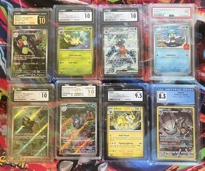 Pokemon TCG 14 psa and others graded slabs 