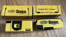 "Tackle Box Camera" Dupont Stren Fishing Line Advertising 110 Camera in Box Lot