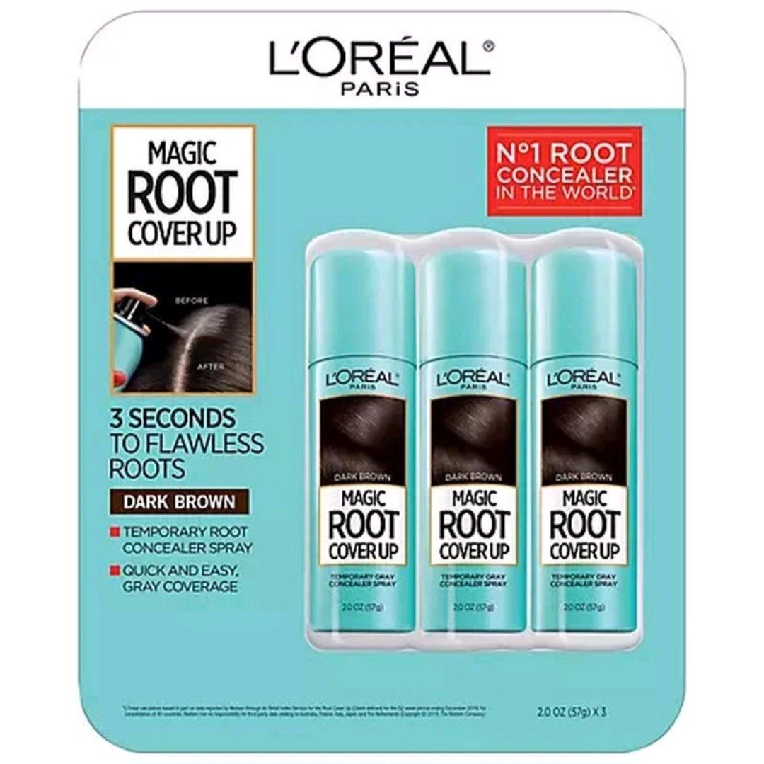 L Oreal Paris Magic Root CoverUp Concealer Spray Dark Brown 