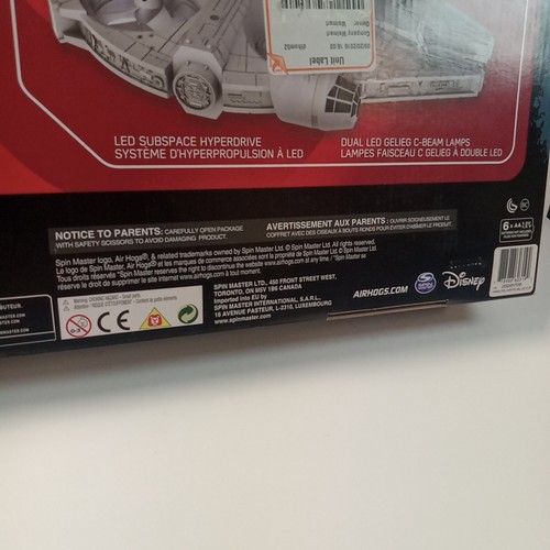 Star Wars Air Hogs Millenium Falcon Remote Control Drone. Rare, New. - Picture 6 of 15