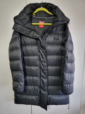 NIKE DOWN FILL PARKA MANTEL JACKE GR. M (683908 010) SCHWARZ