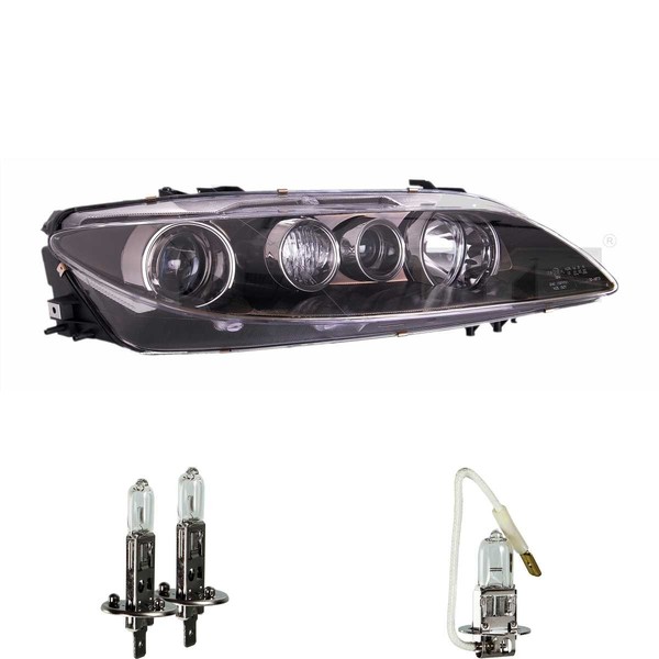 Scheinwerfer Rechts Bronze H1/H1/H3 FüR Mazda 6 Station Wagon Inkl. Lampen-image