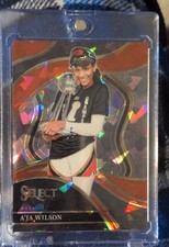 2024 Panini Select WNBA - Courtside A'ja Wilson #243 Red Ice Prizm