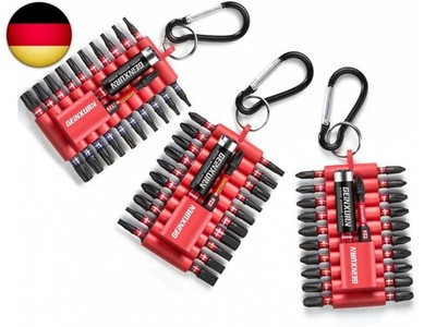 Geinxurn 25mm/50mm Mischen Bit Set 66 Stück (PH/PZ/TX/Hex/SL) S2 Stahl 