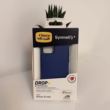 New OtterBox Symmetry Series Case for iPhone 12 mini Blue 77-80485