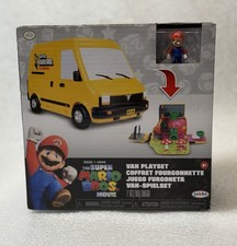 JAKKS Pacific The Super Mario Bros. Movie Van Playset with Mini Mario Figure