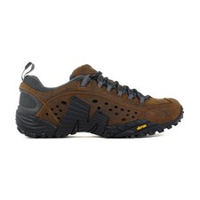 Mens Size 10.5 Merrell Dark Earth Intercept Outdoors Hiking Shoes Brown J598633