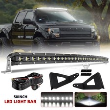 For Ford F150 Raptor 2004-2020 Curved 50inch Led Light Bar With Bracket Kit For Ford F150 Raptor 2004-2020 Curved 50inch Led Light Bar With Bracket Kit