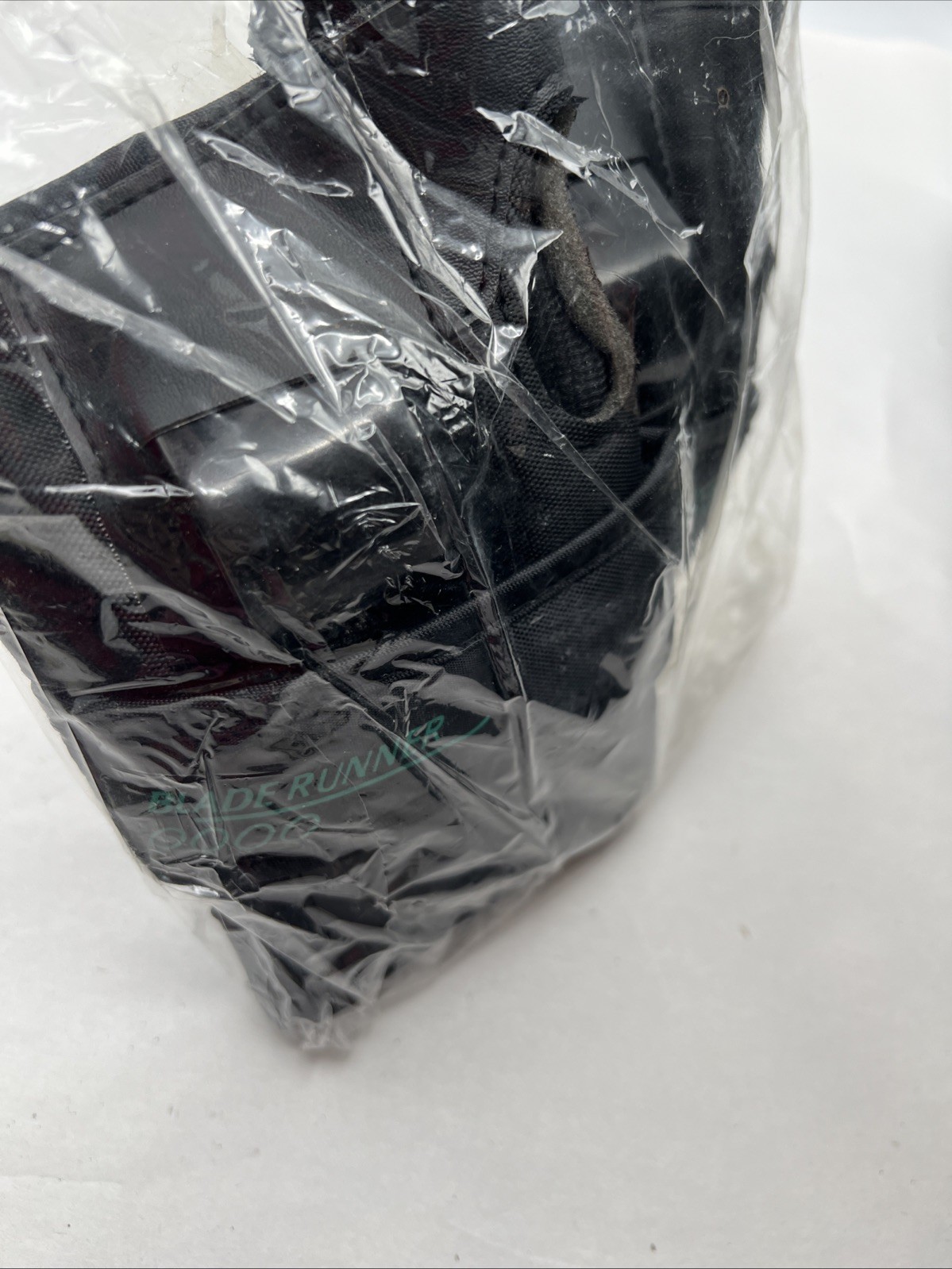 NOS Vintage Rollerblade WRIST GUARDS Blade Runner Adult Large Retro Black Teal