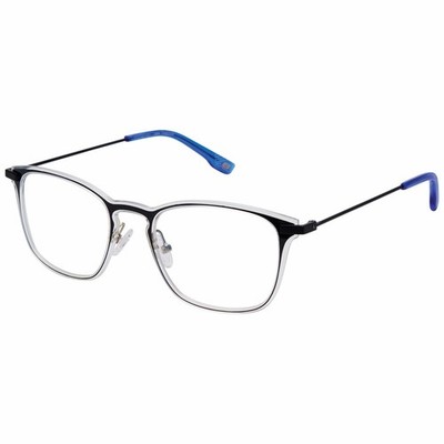 New Balance NB408701 51 Schwarz Eckig Herren Optik Brille Brillengestell Vollrand
