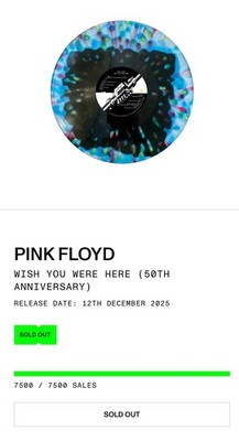 Pink Floyd - Wish You We re Here (50th Anniversary) -  PRE ORDER 12.12.2025