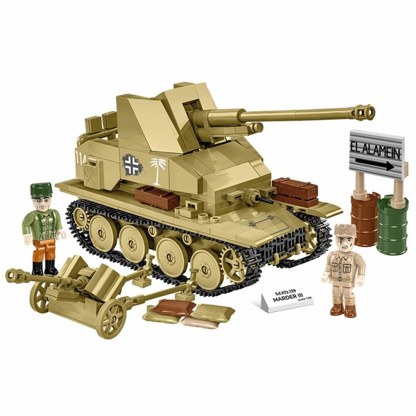 Cobi Klemmbaustein-Set Sd.Kfz.139 Marder Iii, Panzer, WW2, 486 Teile, COBI-3131-image