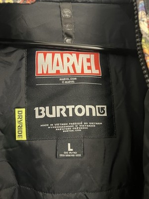 Burton marvel boys ski snowboarding jacket size L (US 14/16) | eBay
