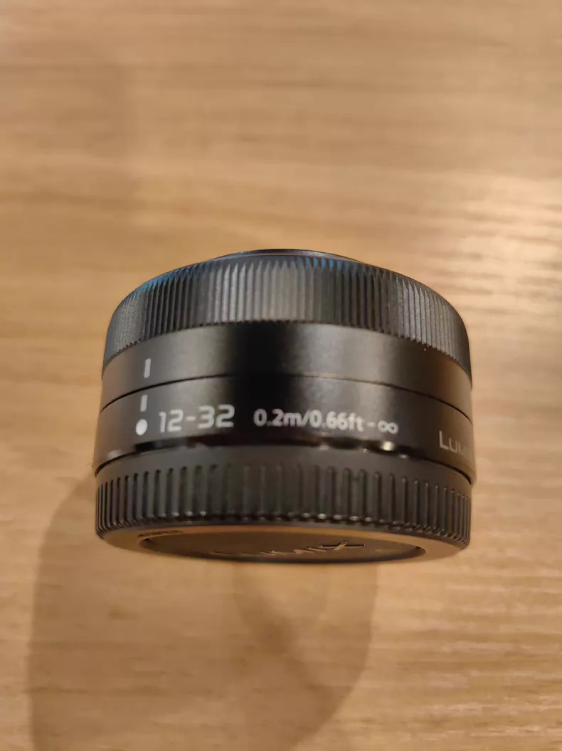 Panasonic Lumix G Vario 12-32mm f/3.5-5.6 Mega OIS ED Lens - Black
