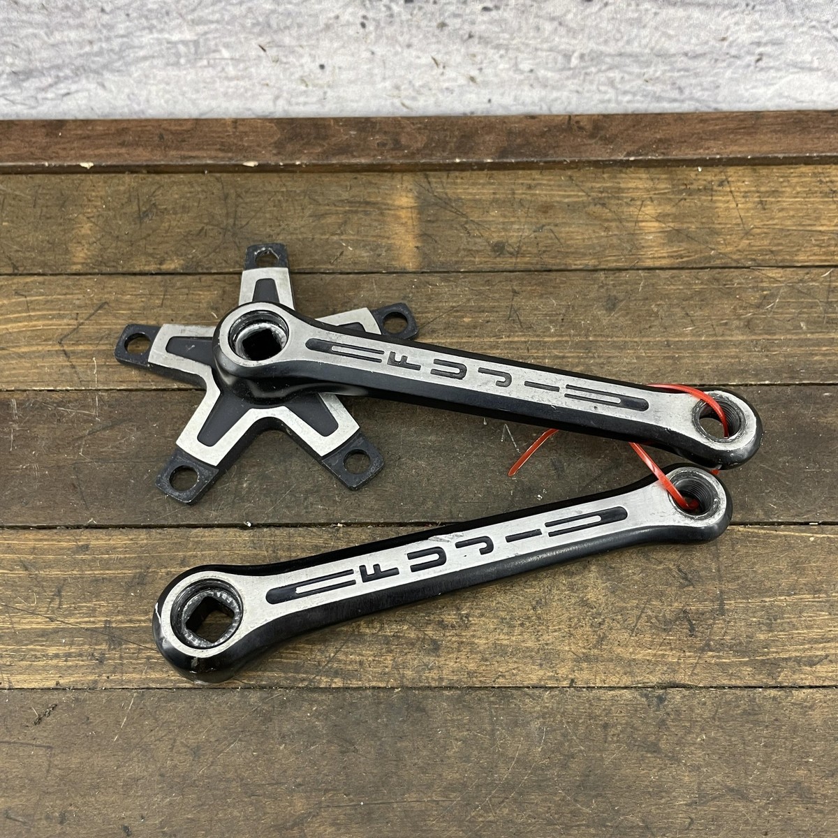 Vintage Fuji BMX Crankset Japan 170mm 110 BCD Square Taper Sugino