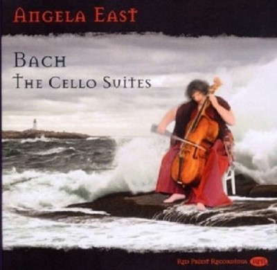ANGELA EAST - J.S.BACH-THE CELLO SUITES  2 CD  36 TRACKS KAMMERMUSIK  NEU