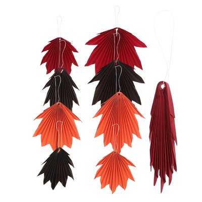  9 Pcs Herbst Dekorativer Lüfter Herbstdeko Herbstgesteck Kunstblumen