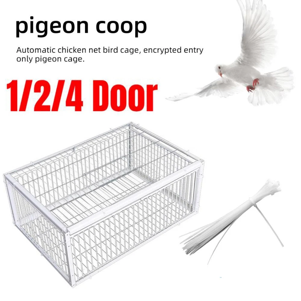 Pigeon Trap Cage Large 40x30x26cm Bird Trap Cage for Garages Orchards Farms ⇗
Opens in a new window