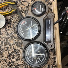 Yamaha FZR 600 FZR600 3HE 1989-1993 Clocks Speedo Rev & Rubber Cover OEM