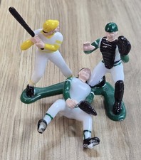 Wilton VTG Baseball Cake Toppers, Lot Of 3, No Cracks/Chips