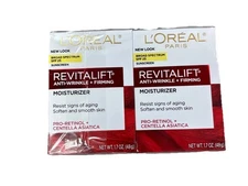 2x L'Oréal Paris Revitalift Anti-Wrinkle + Firming Day Cream SPF 25 1.7 oz