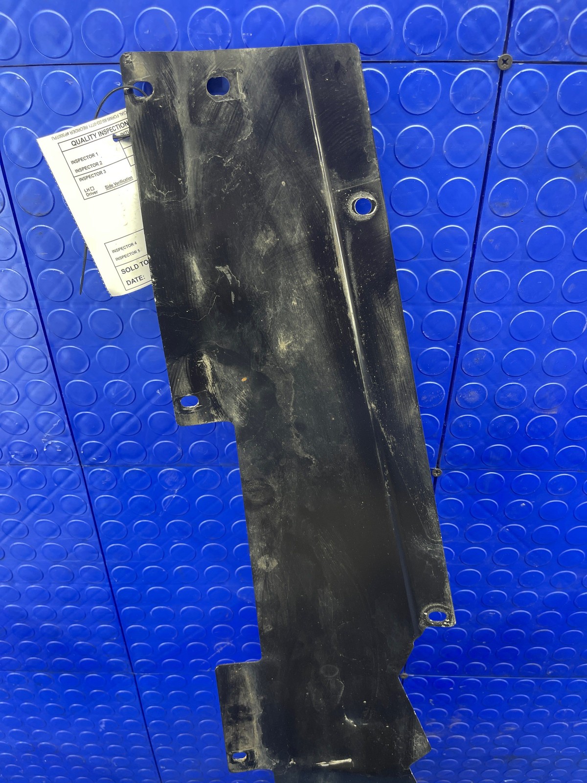2016-2021 MCLAREN 570S OEM REAR LEFT QUARTER UNDERPANEL BODY TRAY PLATE SHIELD
